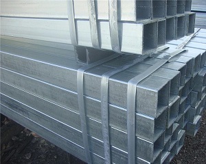 Large diameter hot-dipped rectangular galvanized pipe