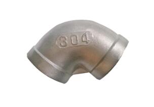 Casting Stainless Steel 90 Degree Elbow Screw Pipe Fitting