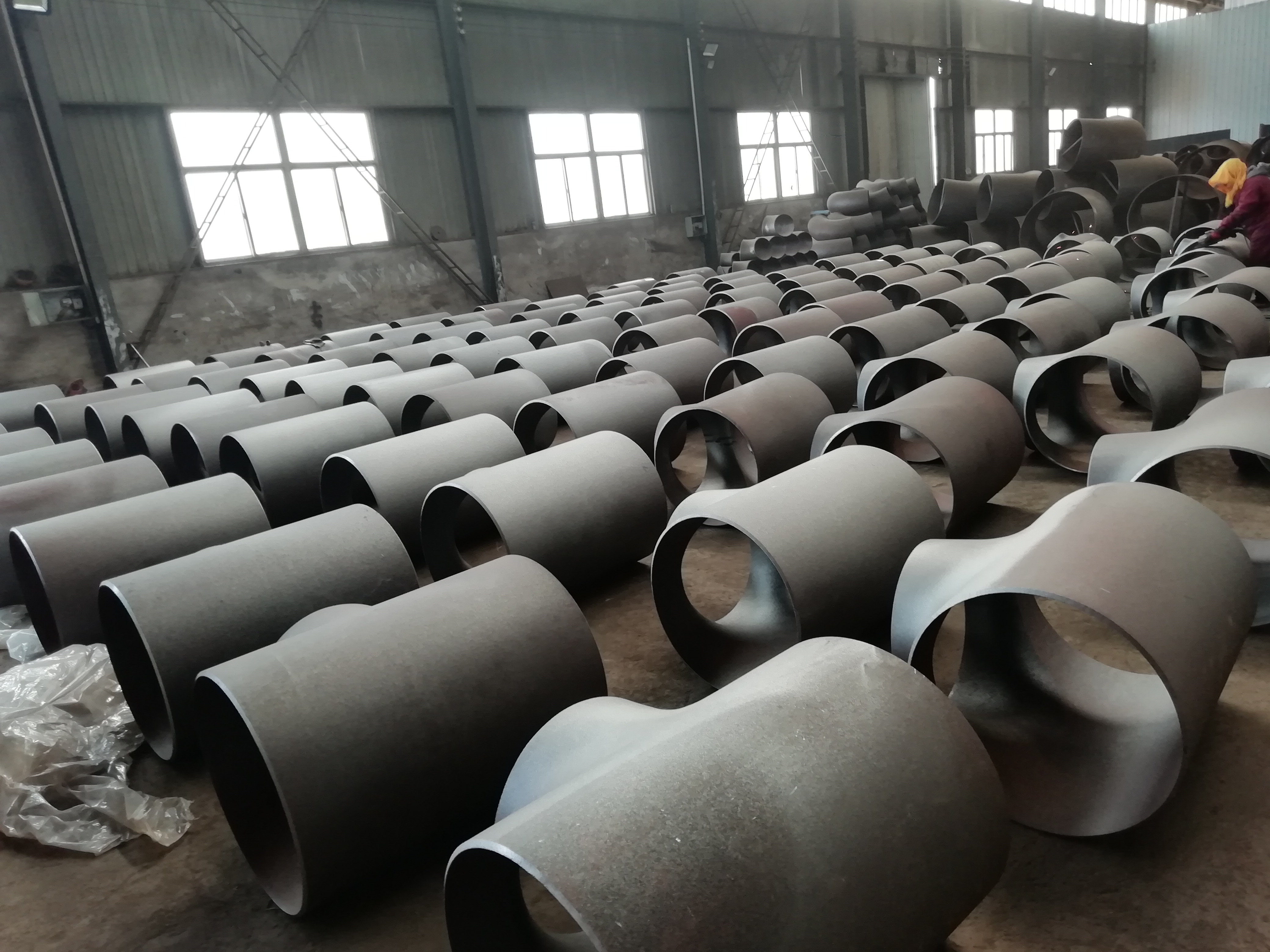 ASME B16.9 Carbon Steel Equal Seamless Pipe Tee