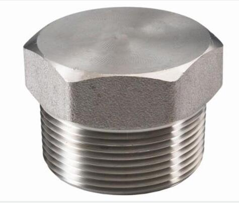 Stainless Steel NPT Threaded Screwed Pipe Fitting Plug